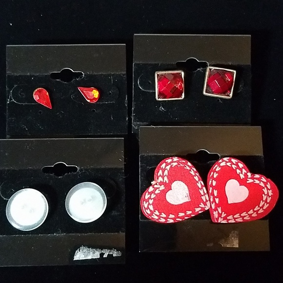 Lot of 4 Earrings - see photos for details - Picture 1 of 1